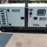 Γεννήτρια WIRMAN Κλειστού Τύπου 40kva Με τον αυτόματο πίνακα μεταγωγής, Υδρόψυκτο 1500 στροφές