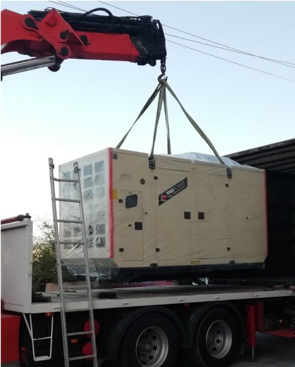 α.515_1 Γεννήτρια TMG-500 Με τον αυτόματο πίνακα μεταγωγής, με πλήρη ηχομόνωση   500kva - Image 2