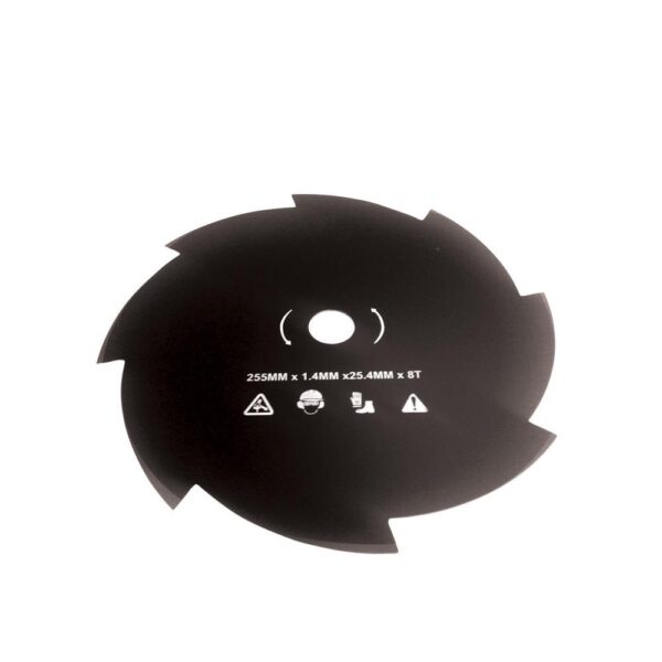Δίσκος Θαμνοκοπτικού Ιταλικός 8 Δόντια 255mm - 25.4mm - Image 1