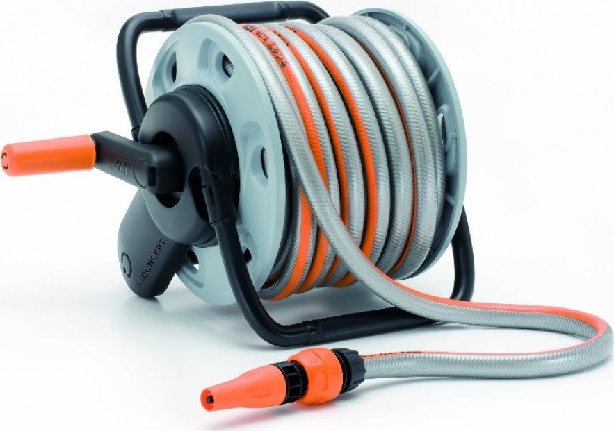 Σετ Καρούλι Λάστιχου G.f. Mini Concept με λάστιχο 15m συνδέσμους και ακροφύσιο - Image 1