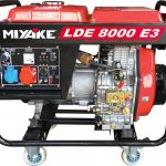 Miyake LDE 6800 E3 Τριφασική Γεννήτρια Πετρελαίου Ανοικτού Τύπου 12hp 6.8kva