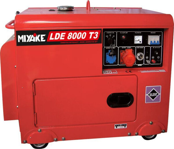 20210329120617_miyake_lde8000t3_trochilati_diesel_kleistou_typou_8kva_203_307 Miyake LDE 8000 T3 EQ Τριφασικη Γεννήτρια Πετρελαίου Κλειστού Τύπου 12hp 8kva/380v 7kva/220v - Image 1