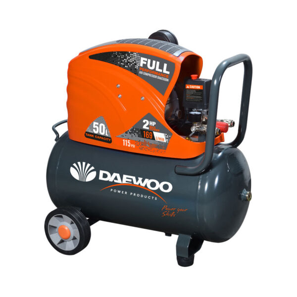 28677873860638 Αεροσυμπιεστής Daewoo DAAC50DN 50lt 3hp