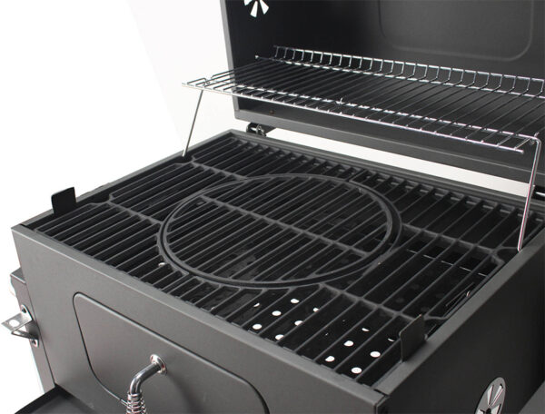 Kaiser Inova Deluxe Μαντεμένια Ψησταριά Κάρβουνου με Καπάκι και Θερμόμετρο - Image 2