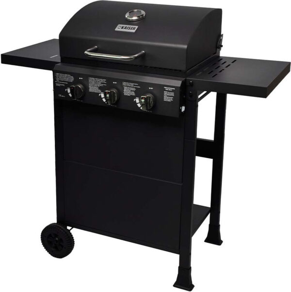 Kaiser Ψησταριά Υγραερίου Σχάρας με 3 Εστίες 8.1kW - Image 2