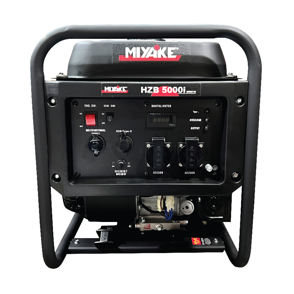202342 ΓΕΝΝΗΤΡΙΑ ΒΕΝΖΙΝΗΣ MIYAKE HZB 5000i INVERTER 220V/6KVA - Image 1